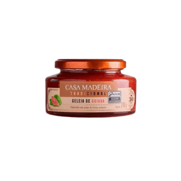 Geleia Tradicional de Goiaba Casa de Madeira - 240 gr