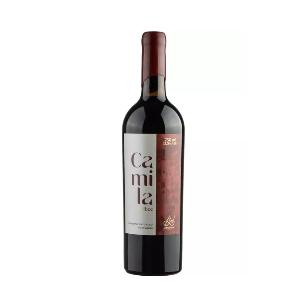 Vinho Tinto Especial Camila Malbec Arteviva – 750 ml