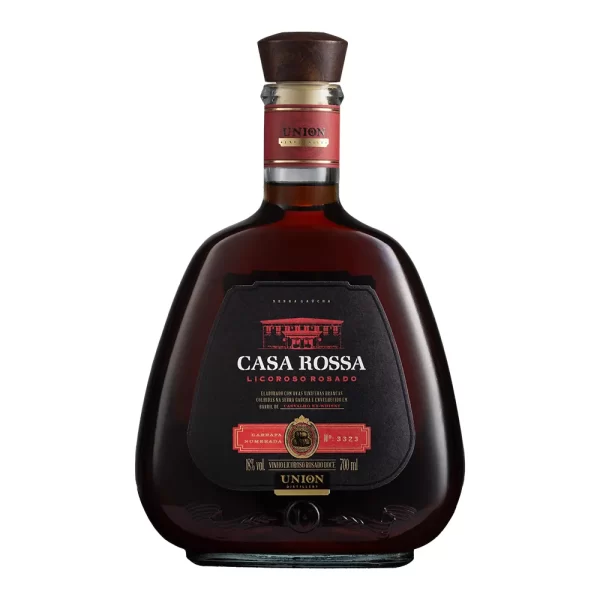 Vinho Licoroso Tinto Doce Casa Rossa Union - 700 ML